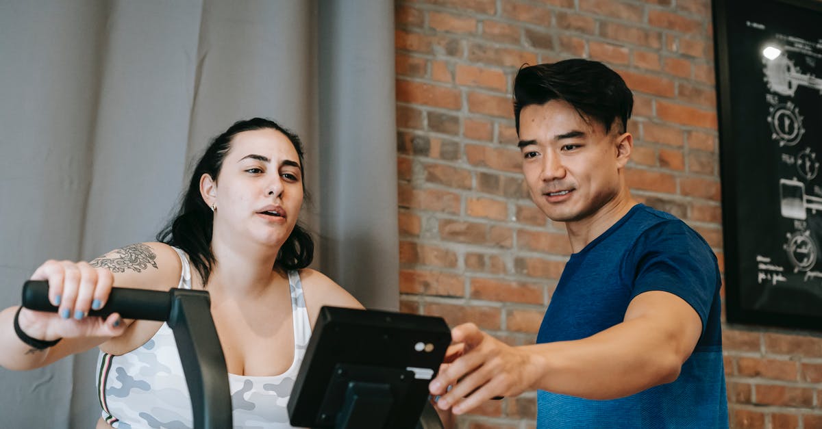 What are some low fat butter substitutes for cookies? - Young Asian male trainer checking fitness equipment while instructing overweight female What are some low fat butter substitutes for cookies? - Young Asian male trainer checking fitness equipment while instructing overweight female