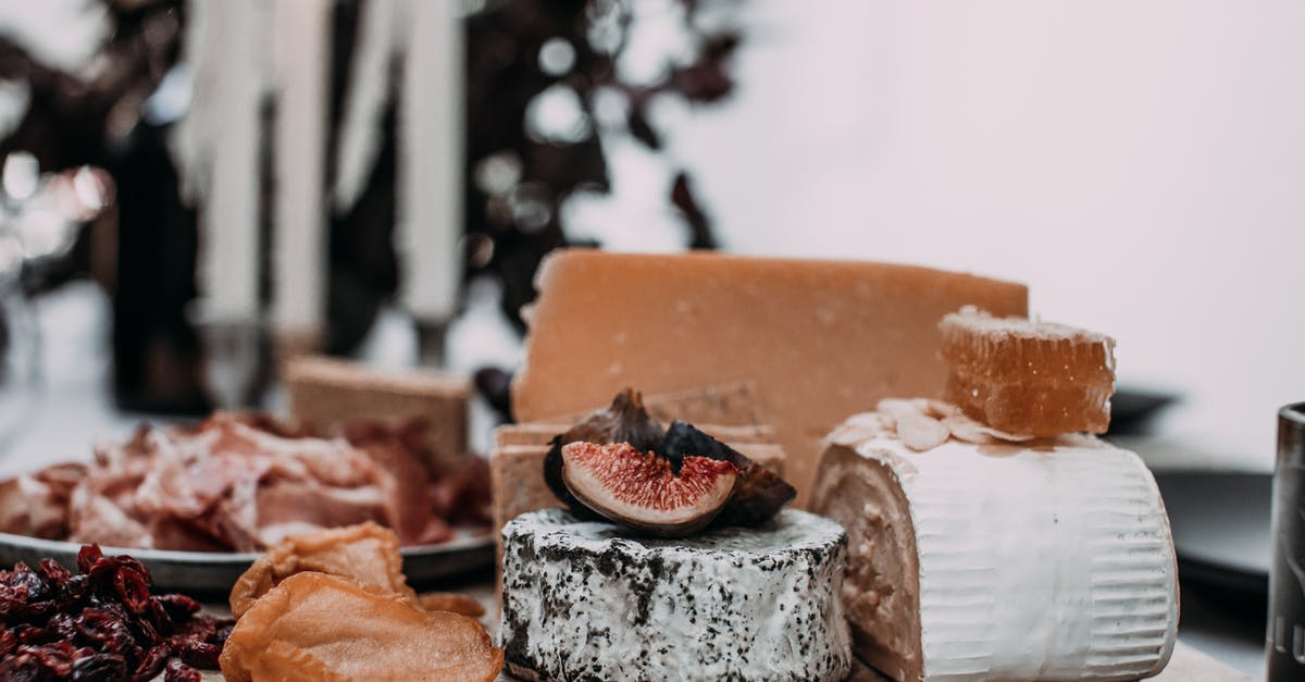 What are the effects of various dairy ingredients in quiche? - Cheese and dried fruits in store What are the effects of various dairy ingredients in quiche? - Cheese and dried fruits in store