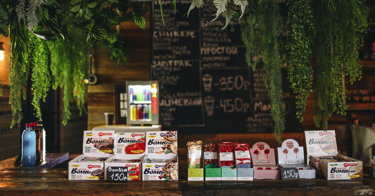 What are the preservatives in protein bars? - Bar with sweets and water decorated with plants What are the preservatives in protein bars? - Bar with sweets and water decorated with plants