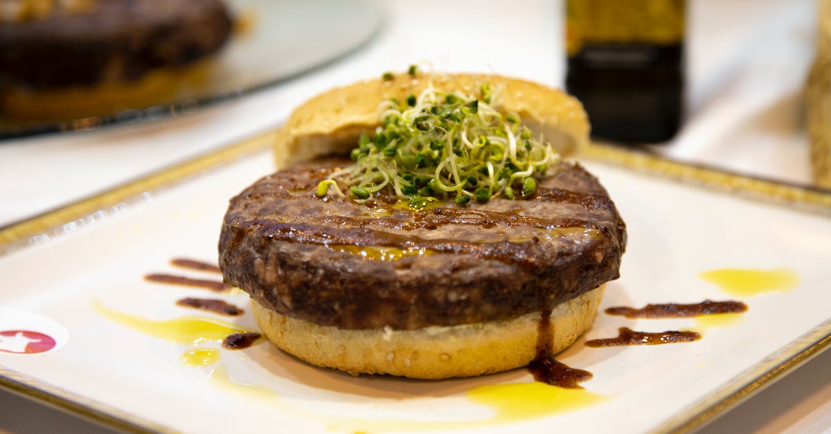 What can be added to veggie burgers to increase texture? - Burger on Plate What can be added to veggie burgers to increase texture? - Burger on Plate