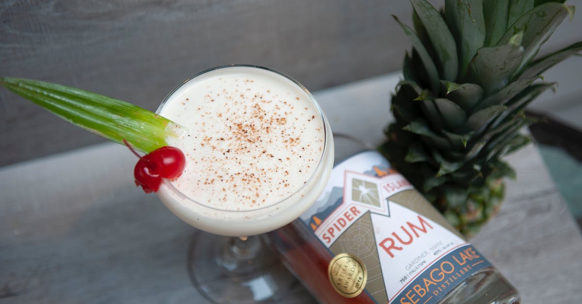 What can I replace pineapple with in a cherry dump cake? - A Cocktail Drink on a Clear Glass with Cherry on the Side