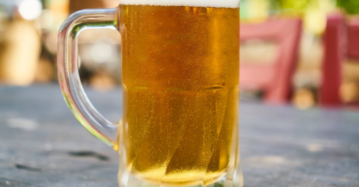 What can I substitute for lager beer in a chili recipe? [duplicate] - Beer Filled Mug on Table