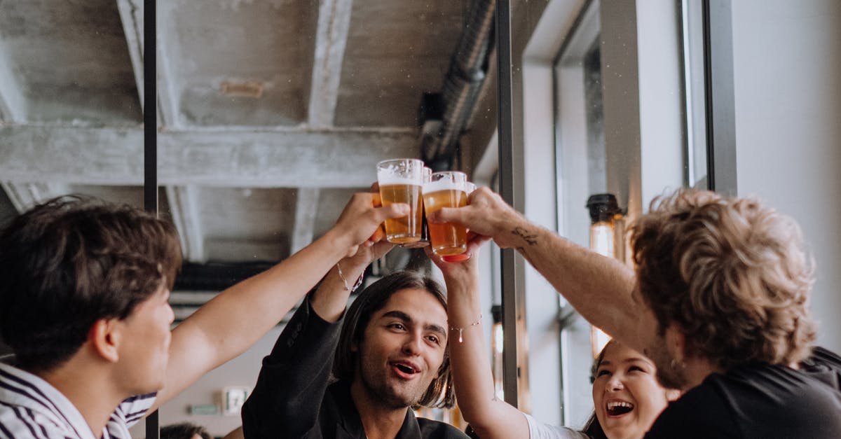What can I substitute for lager beer in a chili recipe? [duplicate] - Group Of Young People Making A Toast