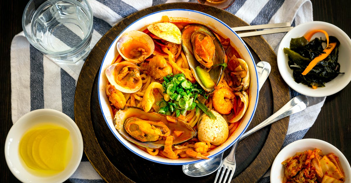What can I substitute for radish when making kimchi? - Seafood Delicacy on Bowl Near Gray Stainless Steel Fork, Spoon, Chopsticks, Beside Water in Drinking Glass on Table What can I substitute for radish when making kimchi? - Seafood Delicacy on Bowl Near Gray Stainless Steel Fork, Spoon, Chopsticks, Beside Water in Drinking Glass on Table
