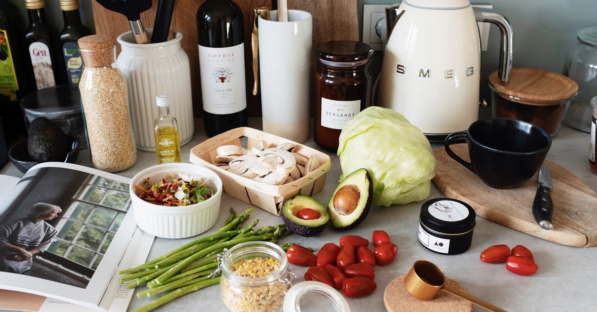 What can I substitute for vegetable oil in a recipe? - Ingredients for recipe on kitchen worktop What can I substitute for vegetable oil in a recipe? - Ingredients for recipe on kitchen worktop