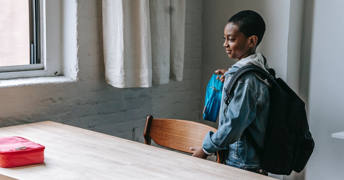 What caused my homemade "Nutella" to go bad? - Black schoolboy with backpack and lunch box What caused my homemade "Nutella" to go bad? - Black schoolboy with backpack and lunch box