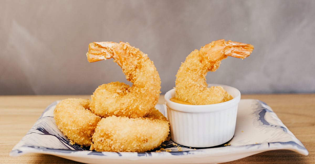 What does buttermilk do to fried shrimp batter? - Tempura on Ceramic Plate What does buttermilk do to fried shrimp batter? - Tempura on Ceramic Plate
