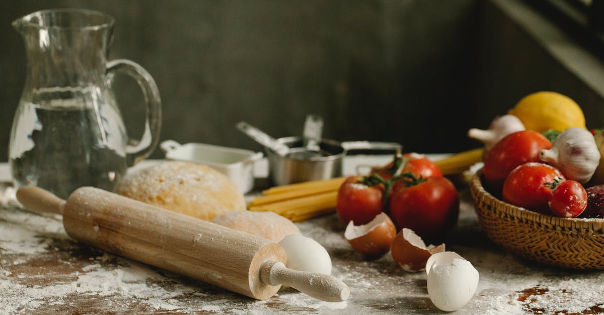 What does flushing mussels in water with flour do? - Assorted vegetables in wicker basket near rolling pin and eggshells on table with spilled flour at home What does flushing mussels in water with flour do? - Assorted vegetables in wicker basket near rolling pin and eggshells on table with spilled flour at home