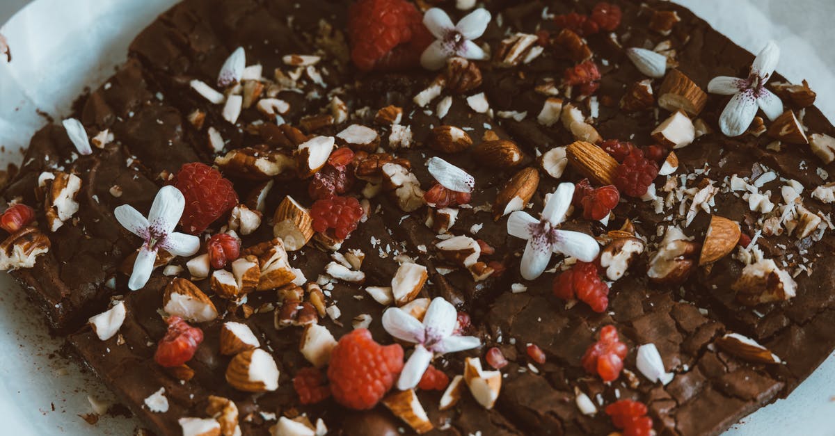 What does "rap" mean for brownies recipe? - Close-Up Shot of Brownies What does "rap" mean for brownies recipe? - Close-Up Shot of Brownies