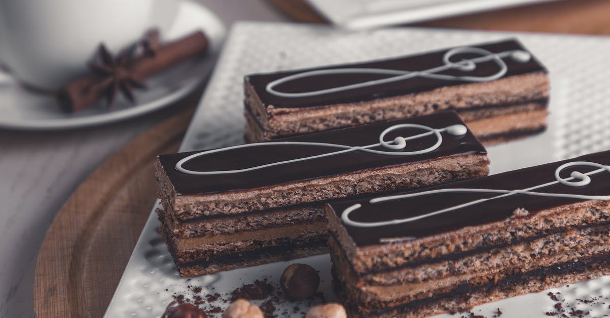 What does the Cinnamon in my coffee turn into? - Chocolate Cake on White Ceramic Plate What does the Cinnamon in my coffee turn into? - Chocolate Cake on White Ceramic Plate