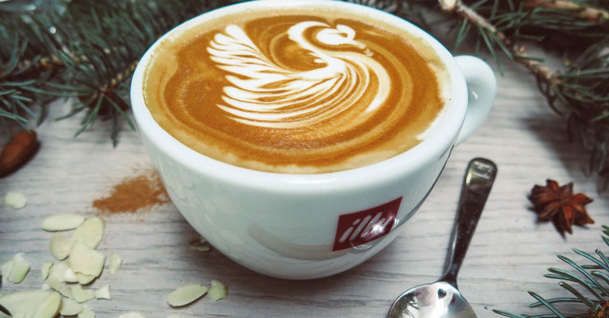 What does the Cinnamon in my coffee turn into? - White Cappuccino With Swan Cream Design What does the Cinnamon in my coffee turn into? - White Cappuccino With Swan Cream Design
