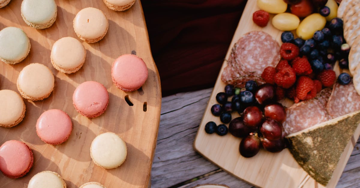 What happened to my macarons? - White Egg on Brown Wooden Tray