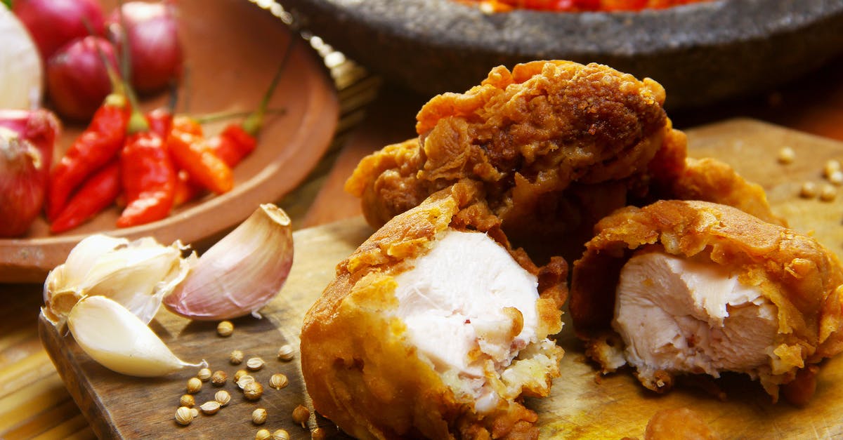 What is ' chicken garlic chicken ' - Sliced Fried Chicken What is ' chicken garlic chicken ' - Sliced Fried Chicken