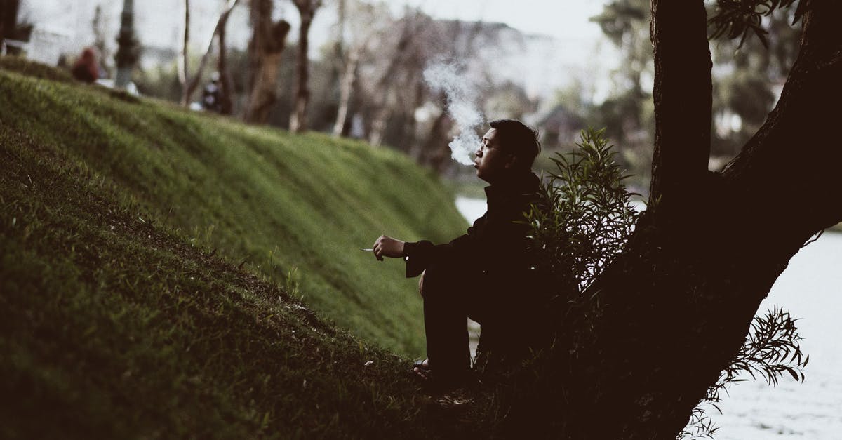 What is good water-pan placement for offset smoker - Man Sitting Under Tree While Smoking What is good water-pan placement for offset smoker - Man Sitting Under Tree While Smoking