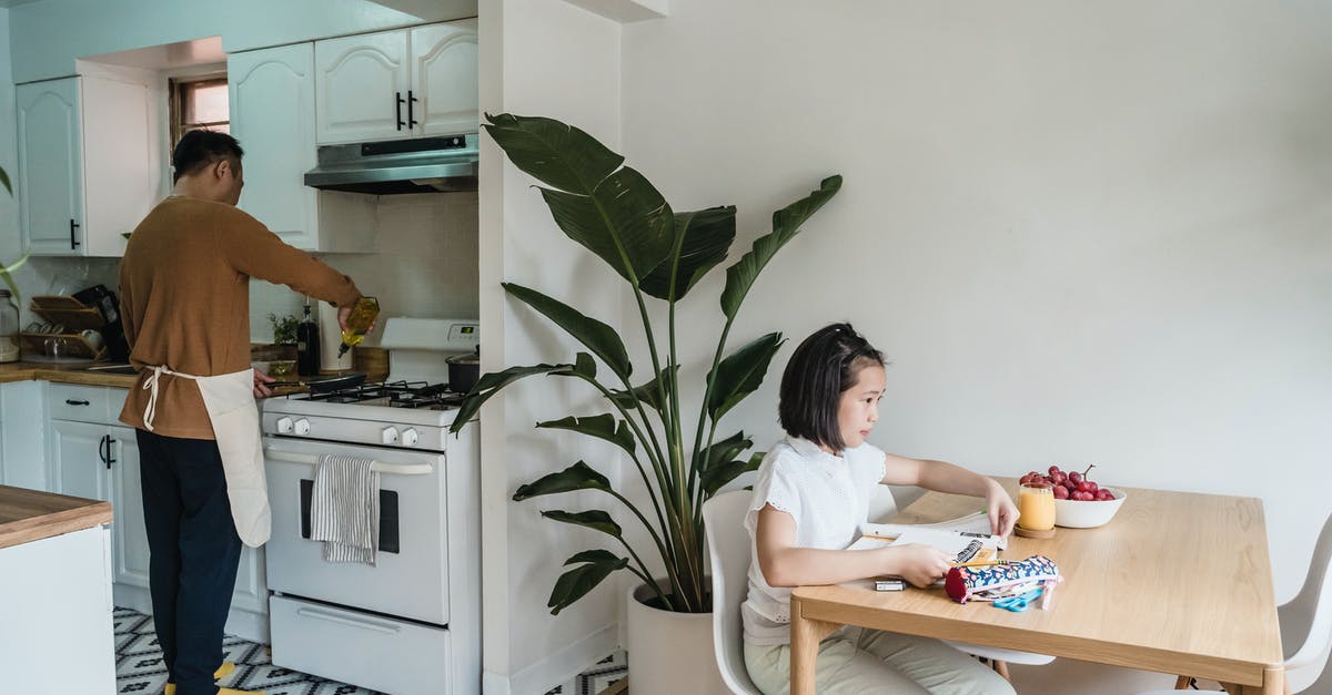 What is "compression" as a cooking technique? - Daughter studying on Dining Table while Father cooks on the Kitchen What is "compression" as a cooking technique? - Daughter studying on Dining Table while Father cooks on the Kitchen