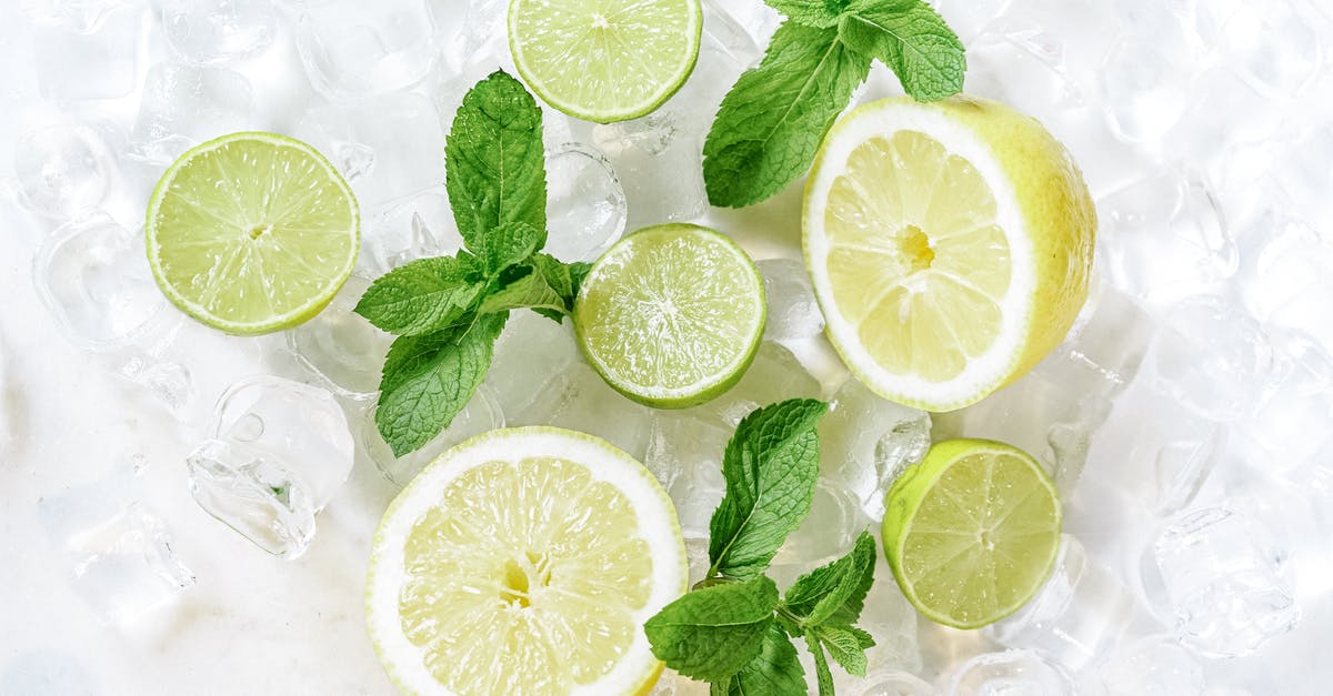 What is seeping out of my key lime pie? - Iced Sliced Lemon on Clear Drinking Glass What is seeping out of my key lime pie? - Iced Sliced Lemon on Clear Drinking Glass