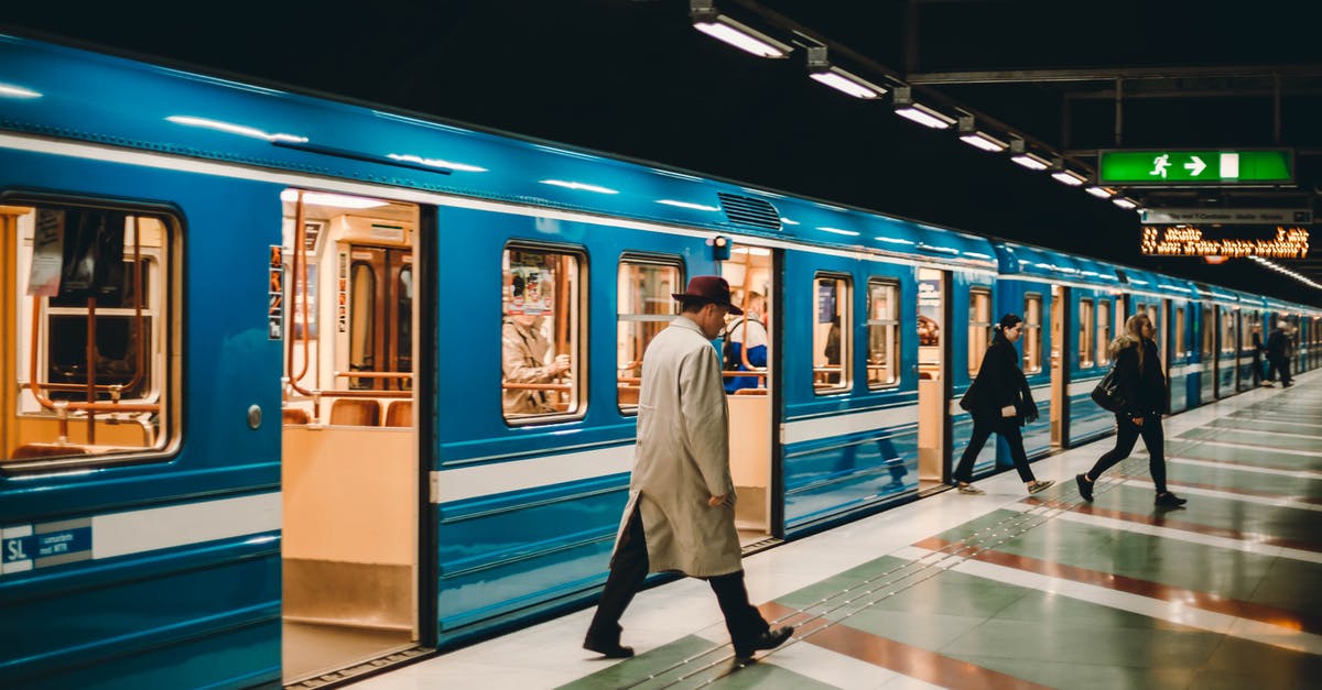 What is the 'cleanest' way to roast eggplants indoor? - Metro station with passengers on platform What is the 'cleanest' way to roast eggplants indoor? - Metro station with passengers on platform