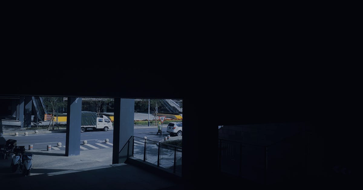 What is the best way to re-serve day old meat balls? - View from dark corner under bridge through pillars on carriageway on sunny day What is the best way to re-serve day old meat balls? - View from dark corner under bridge through pillars on carriageway on sunny day