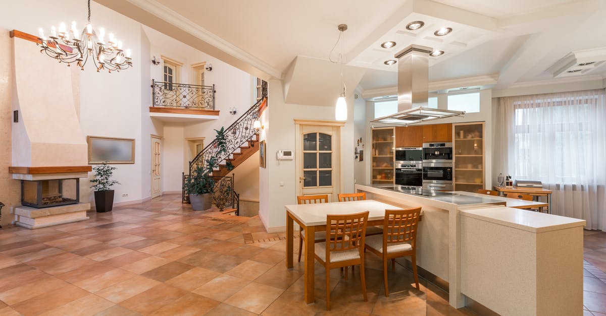 What is the impact of opening the oven door? - Kitchen and living room in big luxury house What is the impact of opening the oven door? - Kitchen and living room in big luxury house