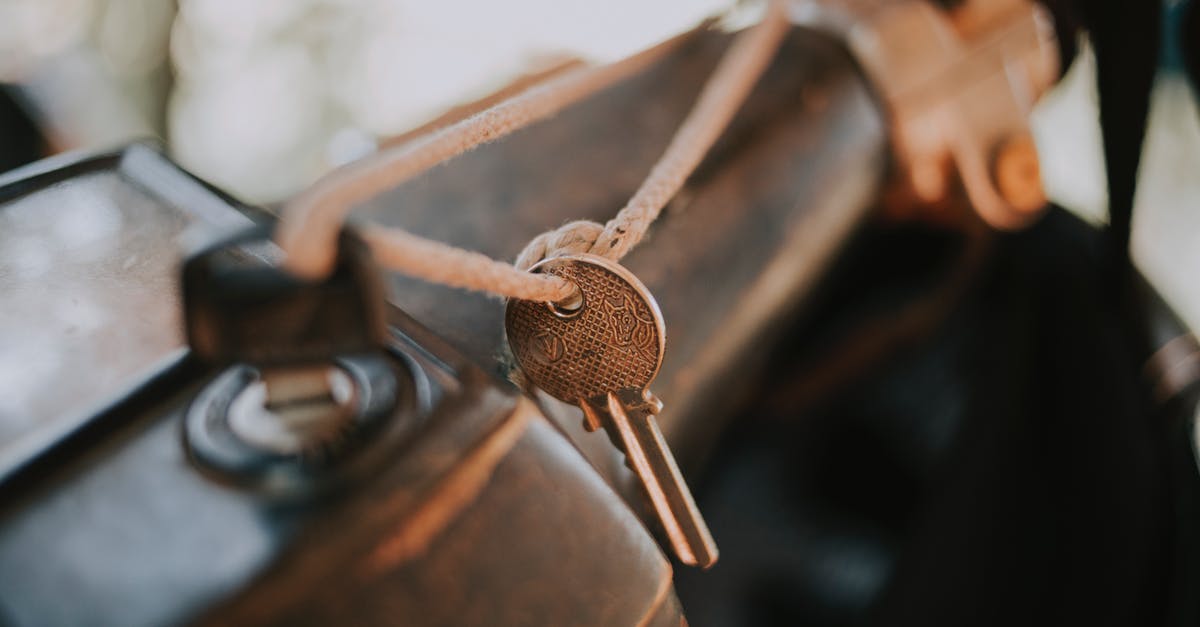What is the key to making beef soft? [duplicate] - Home key and moto key on rope