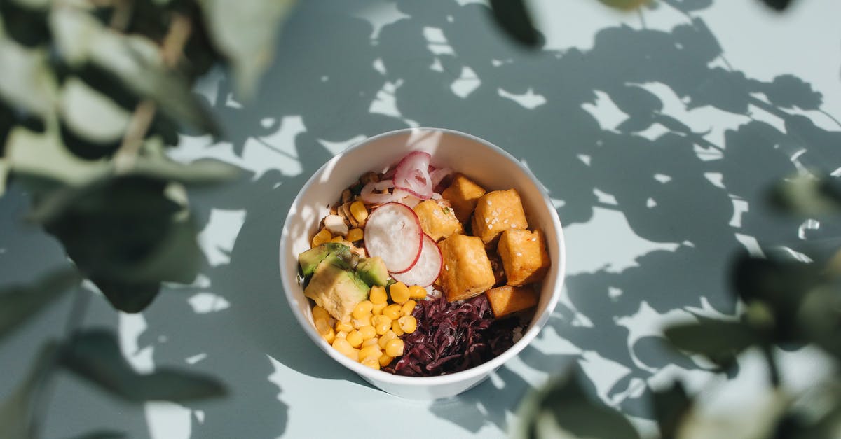 What is the origin of spam musubi, a Hawaiian dish? - Photograph of a Poke Bowl with Tofu What is the origin of spam musubi, a Hawaiian dish? - Photograph of a Poke Bowl with Tofu