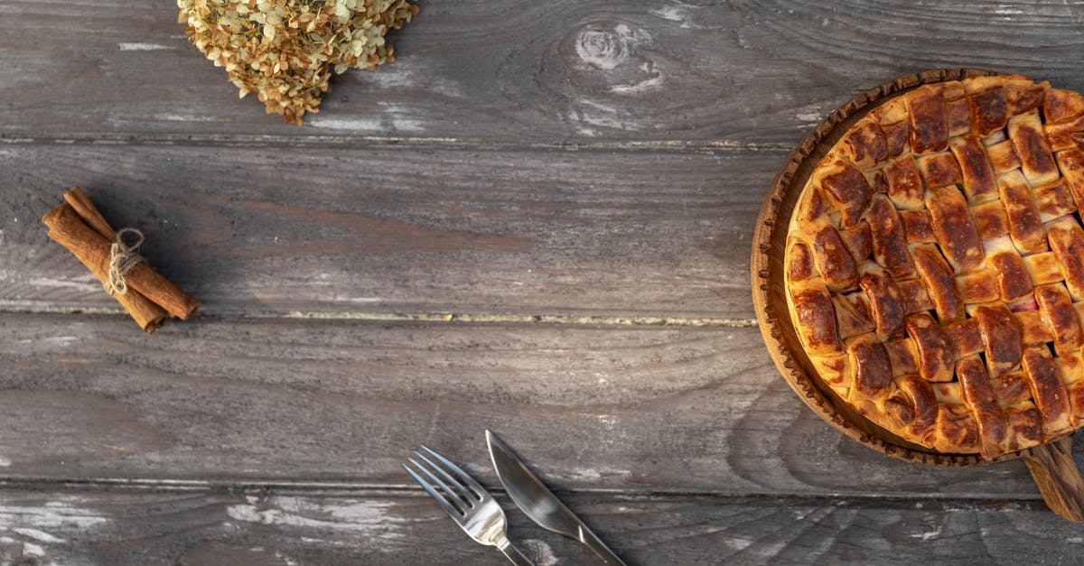 What is the proper usage of a pie bird? - Rustic Pie and Cinnamon on Table What is the proper usage of a pie bird? - Rustic Pie and Cinnamon on Table