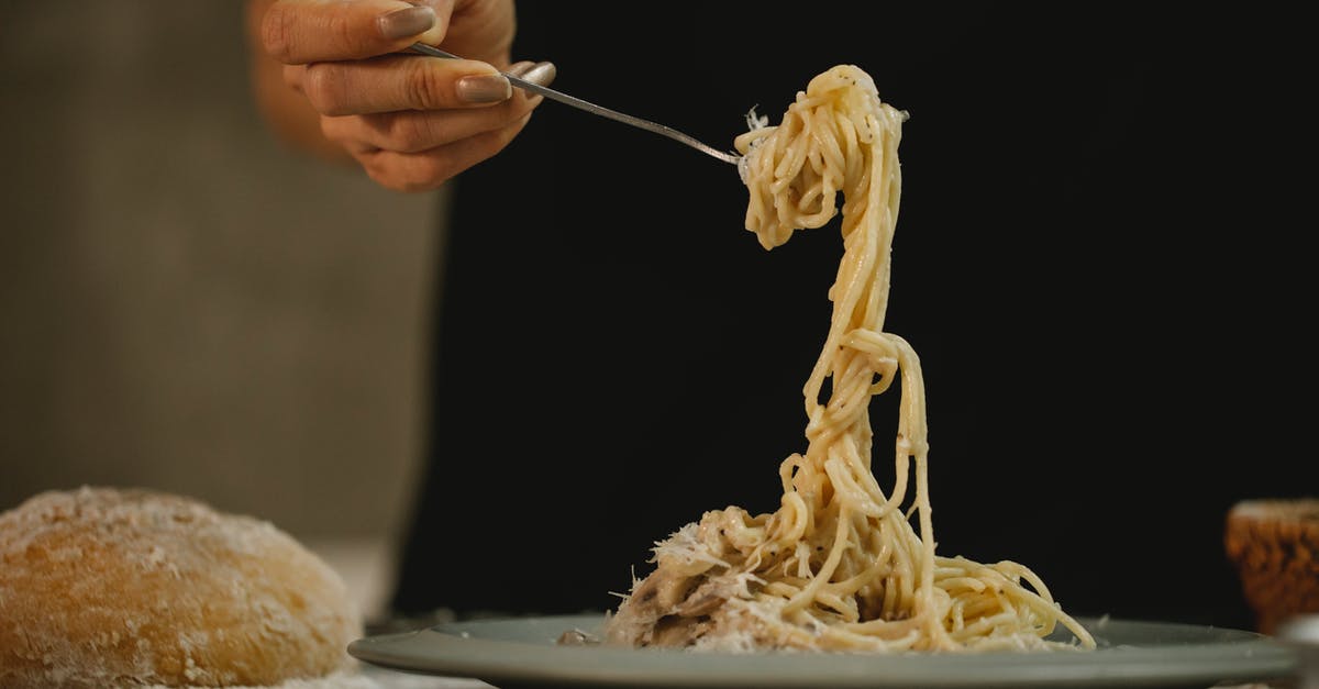 What is the purpose of heavy cream in a mushroom duxelle? - Crop unrecognizable woman eating spaghetti in cream sauce What is the purpose of heavy cream in a mushroom duxelle? - Crop unrecognizable woman eating spaghetti in cream sauce