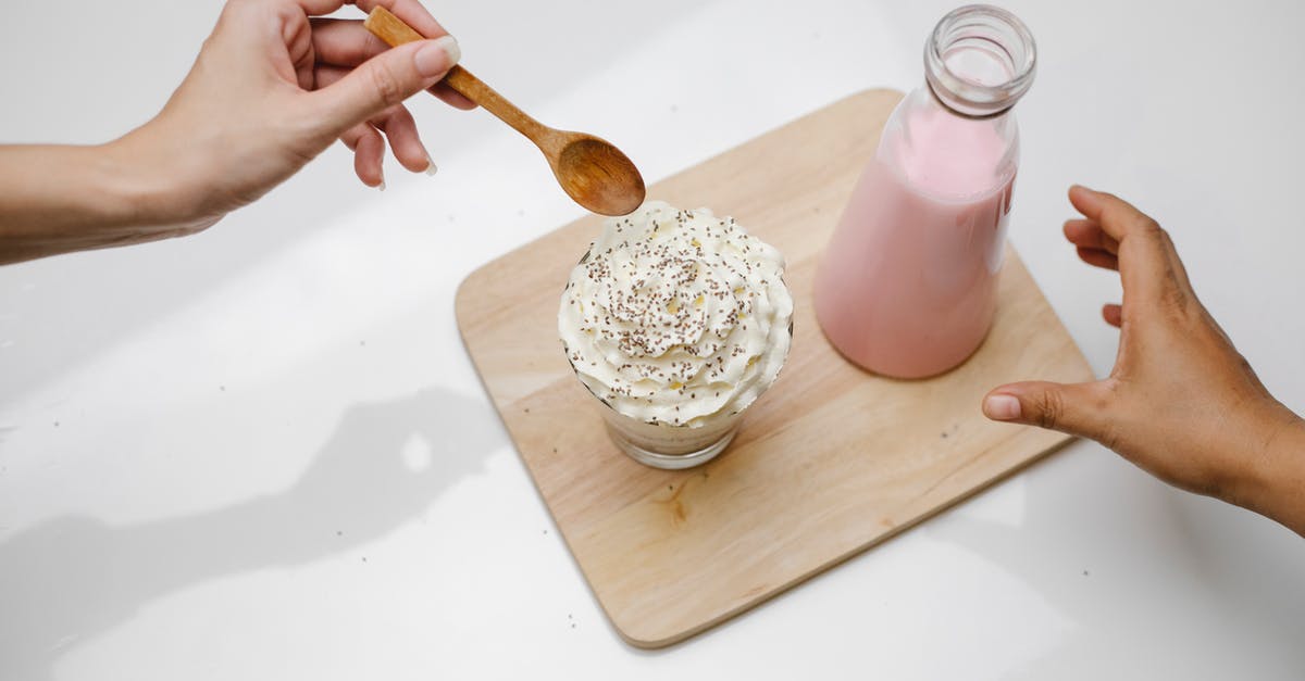 What is the purpose of making Iskiate from Chia seeds? - People taking dessert and glass bottle of milkshake placed on wooden board What is the purpose of making Iskiate from Chia seeds? - People taking dessert and glass bottle of milkshake placed on wooden board