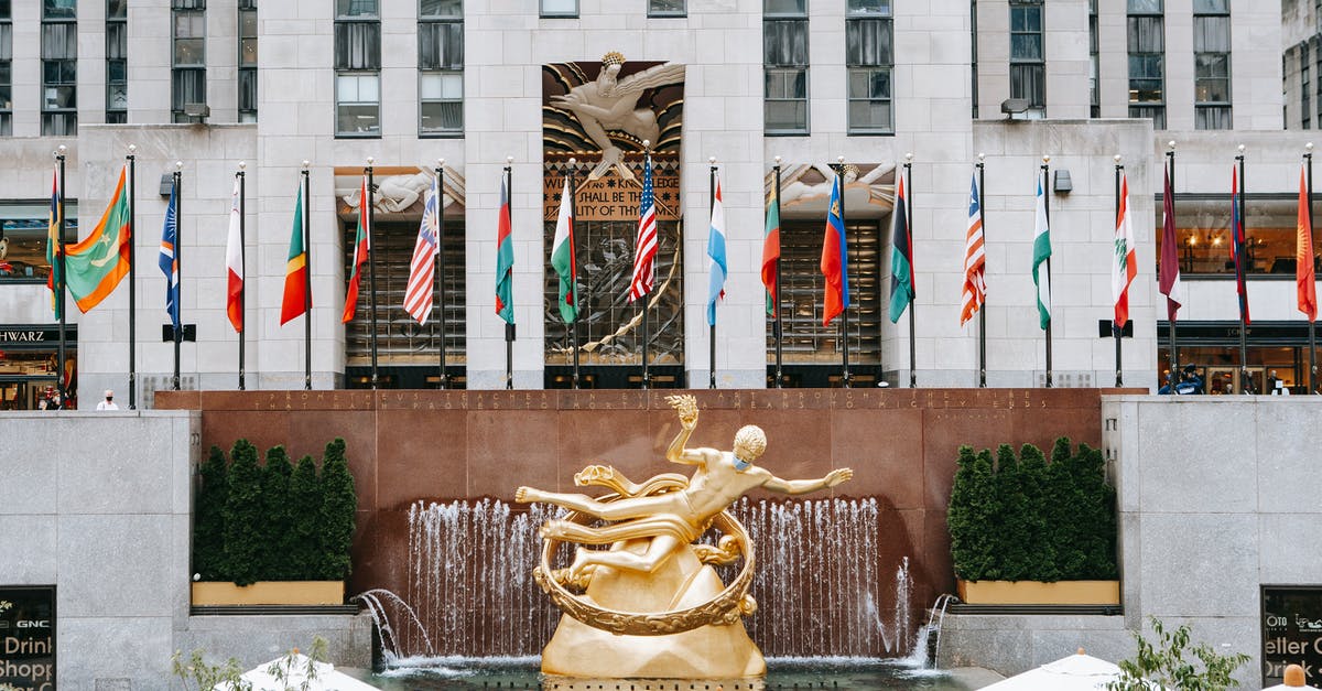 What is the US equivalent of Golden Syrup (UK)? - Golden Prometheus statue located near entrance of Rockefeller center with flags on street in New York city in modern district What is the US equivalent of Golden Syrup (UK)? - Golden Prometheus statue located near entrance of Rockefeller center with flags on street in New York city in modern district