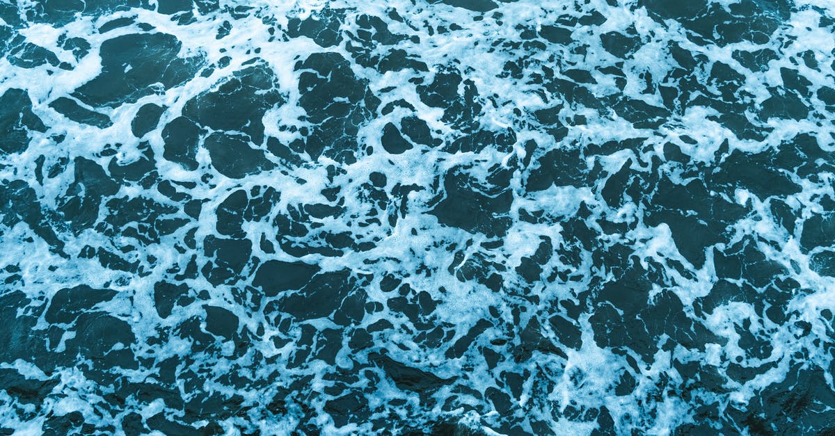 What is the white foam that builds up when I make tea? - Background of foamy waving blue sea water What is the white foam that builds up when I make tea? - Background of foamy waving blue sea water