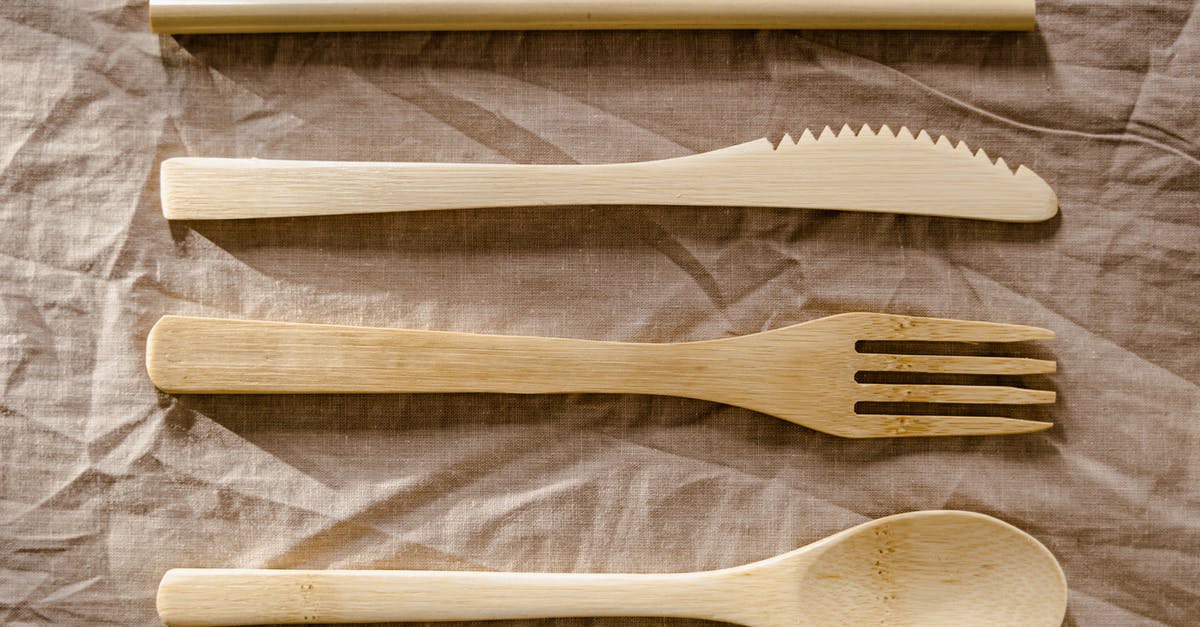 What is this utensil? - Brown Wooden Fork Lot on White Surface What is this utensil? - Brown Wooden Fork Lot on White Surface