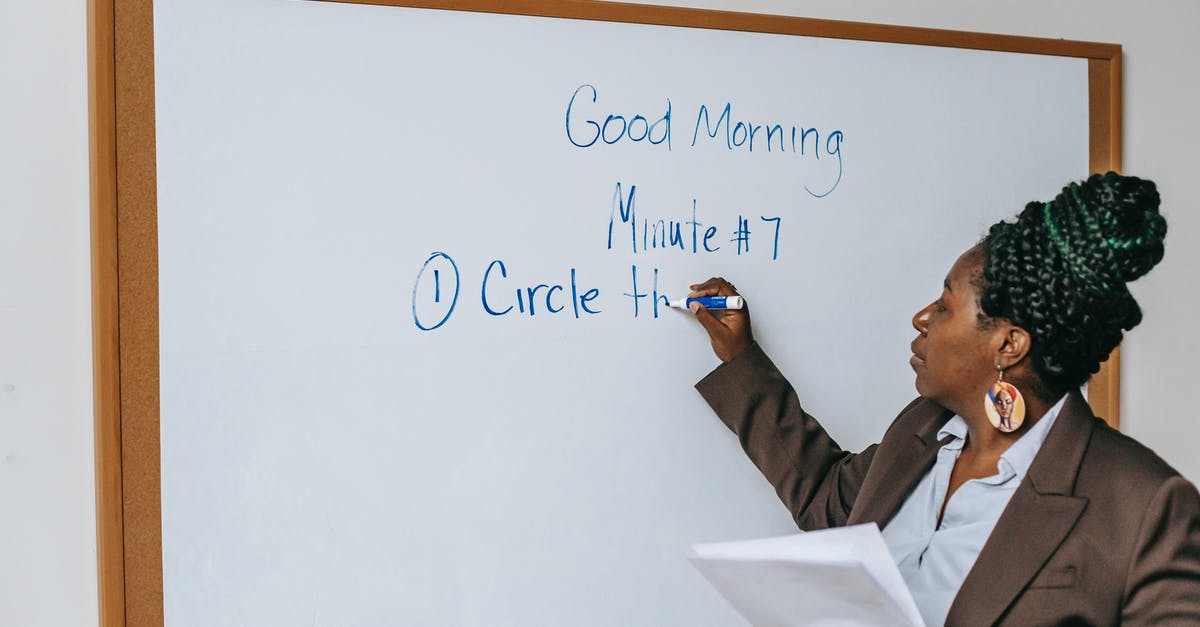What is your training regimen for developing your palate? - Black female teacher writing on whiteboard What is your training regimen for developing your palate? - Black female teacher writing on whiteboard