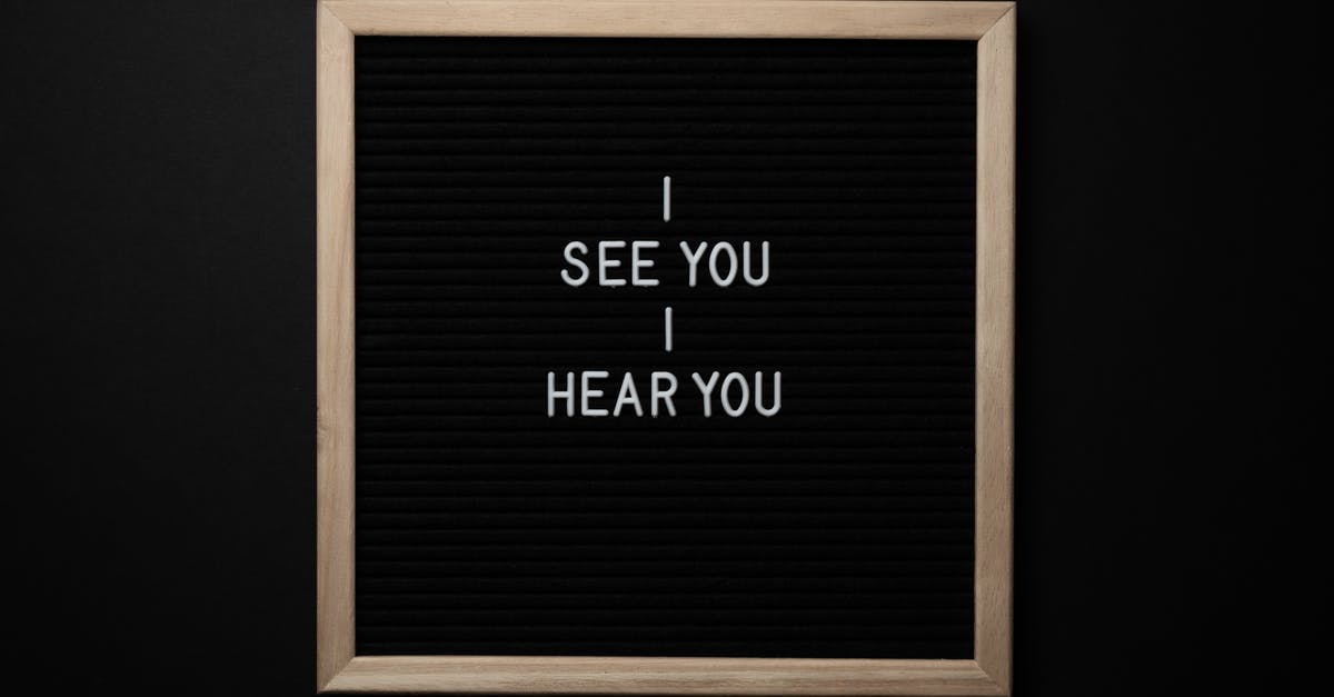 What material wok did I get while thrifting today? - Chalkboard with I See You I Hear You titles