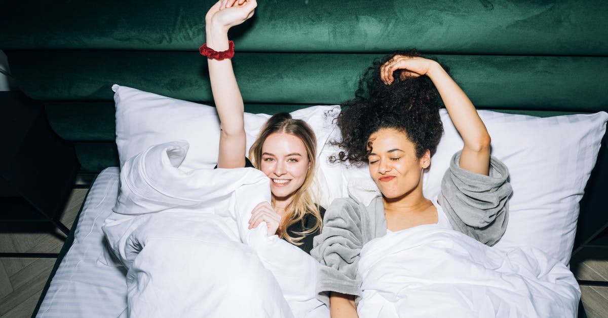 What parameter is best to increase - time or temperature? - Two Young Women Lying on White Bed What parameter is best to increase - time or temperature? - Two Young Women Lying on White Bed