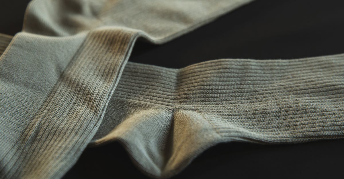 What the gluten look like when kneading for long time on a texture basis - Pair of cotton socks for male clothes