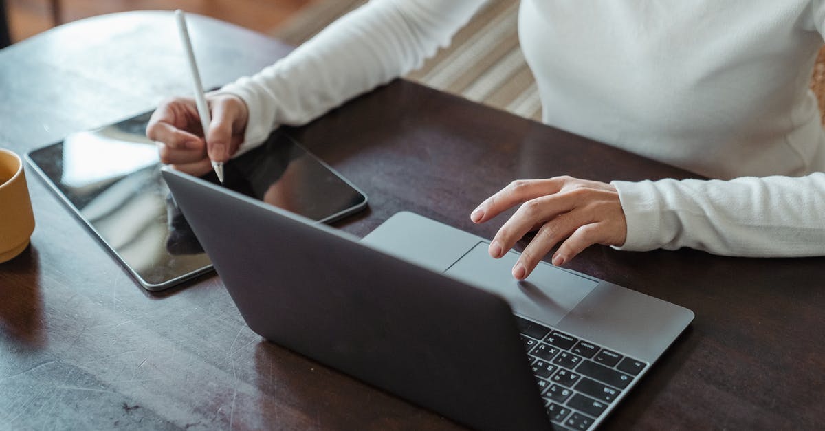 What was wrong with using White Truffle Oil? - Crop faceless female entrepreneur doing multitasking work on different devices What was wrong with using White Truffle Oil? - Crop faceless female entrepreneur doing multitasking work on different devices
