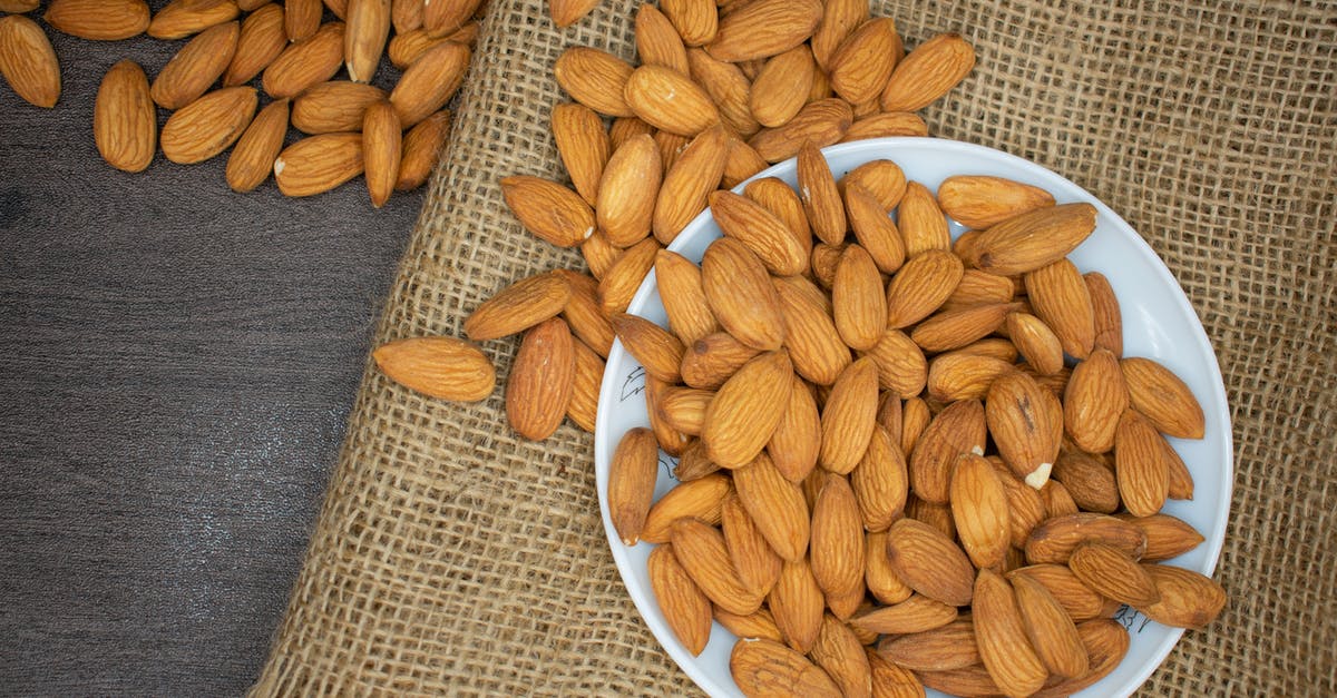 What went wrong with my walnut brittle - Brown Almond Nuts on White Plate What went wrong with my walnut brittle - Brown Almond Nuts on White Plate