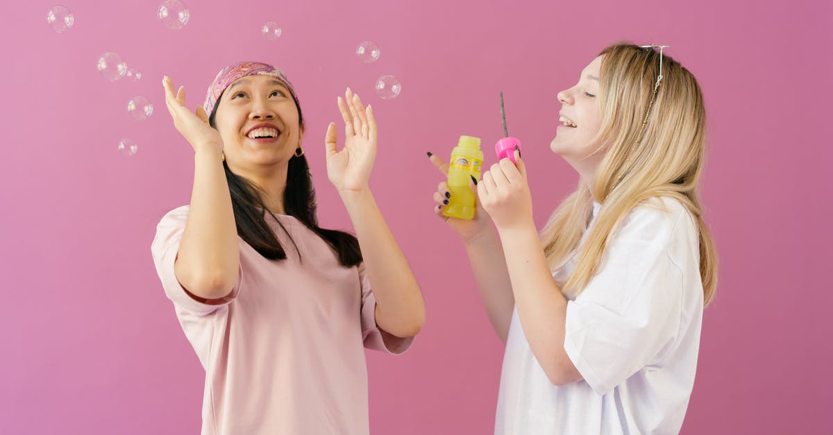 What would cause bubbles in turkey stock? - Woman in White Shirt Holding Green Plastic Bottle What would cause bubbles in turkey stock? - Woman in White Shirt Holding Green Plastic Bottle
