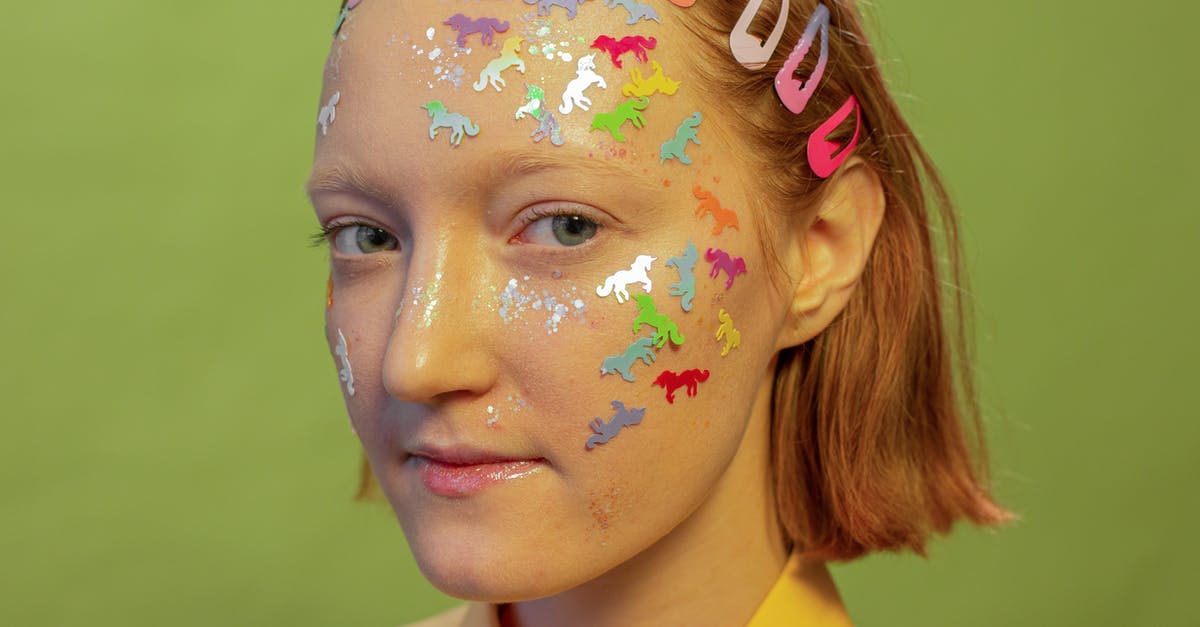 Whats causing odd flavour in reheated chicken? - Crop woman with multicolored stickers on face in photo studio Whats causing odd flavour in reheated chicken? - Crop woman with multicolored stickers on face in photo studio