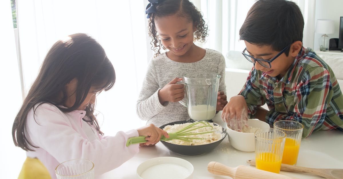 When creating a recipe, what determines whether 2 ingredients will go well together? - Children Preparing Food When creating a recipe, what determines whether 2 ingredients will go well together? - Children Preparing Food