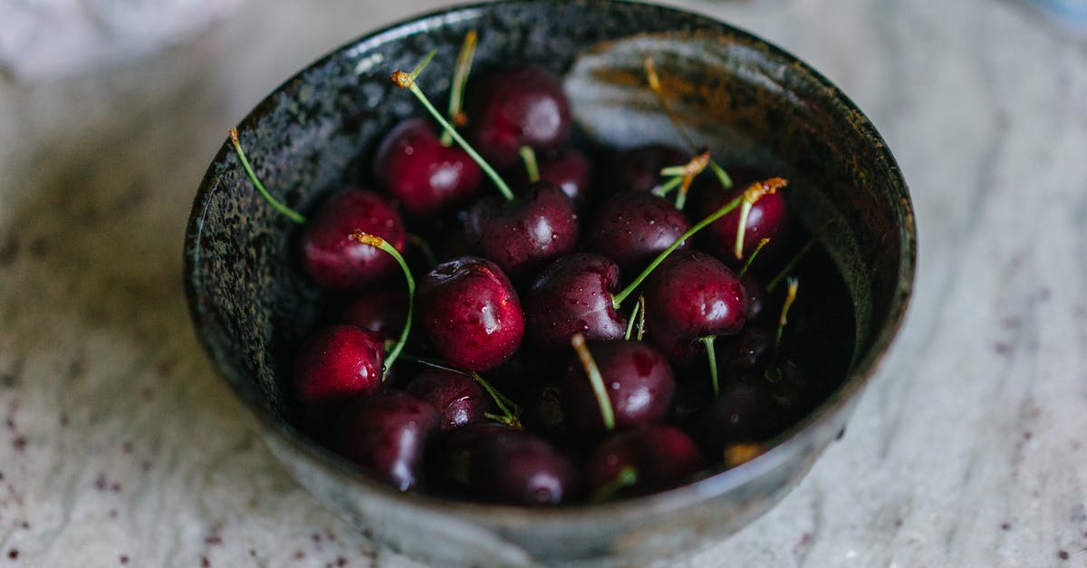 Which cherries do I use for cherry pie - Cherries In A Bowl