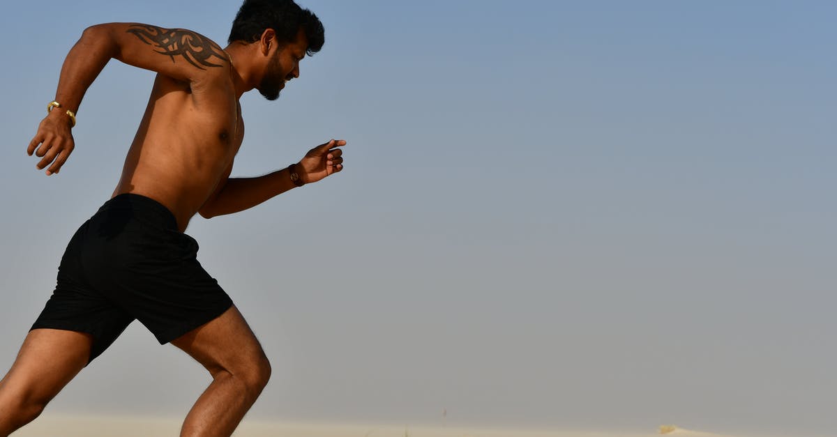 Which Dessert fit a Thai dish? [closed] - Strong shirtless sportsman jogging on bright day