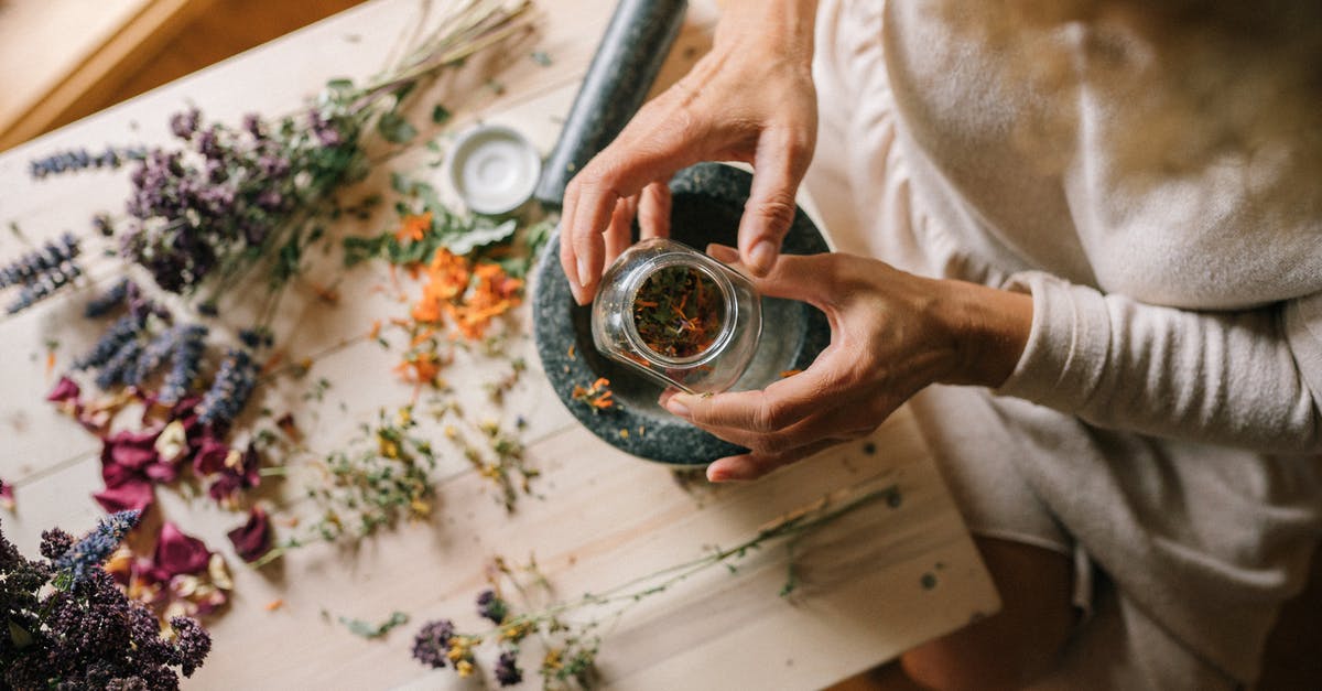 Which kind of mortar and pestle replaces a blender? - A Person Holding a Bottle Which kind of mortar and pestle replaces a blender? - A Person Holding a Bottle