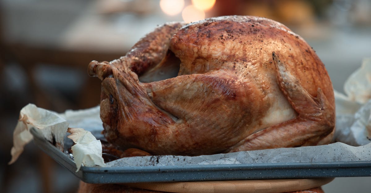 Whole chicken roasting time - Roasted Chicken on Blue Tray Whole chicken roasting time - Roasted Chicken on Blue Tray