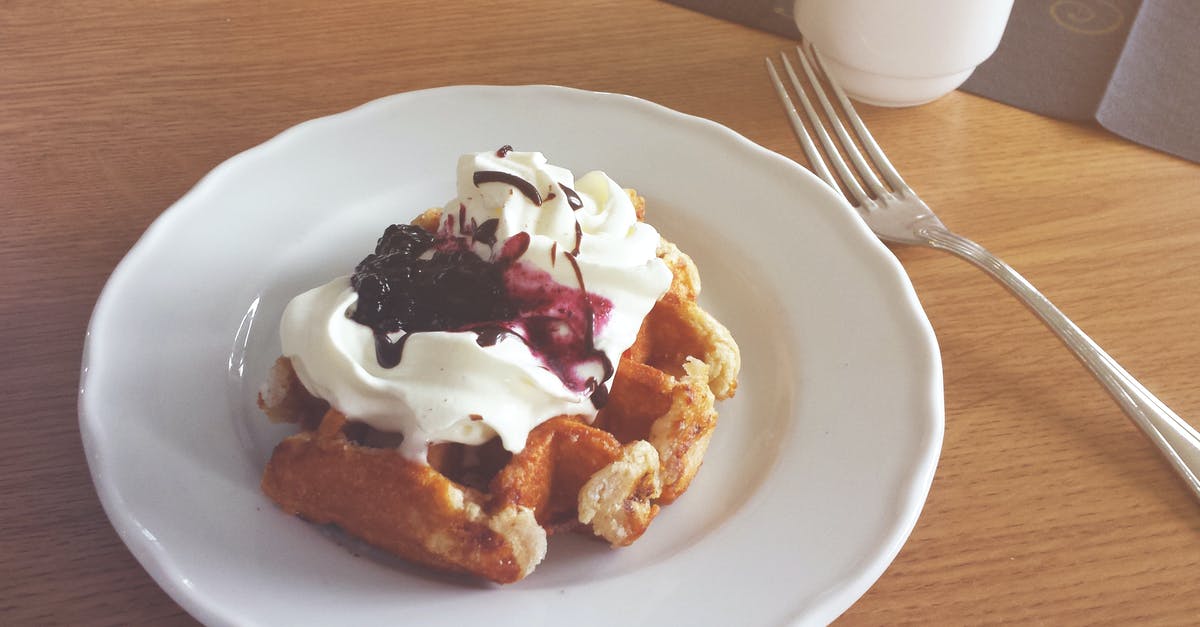 Why's my icecream jelly like? - White Ceramic Plate Beside Stainless Steel Dining Fork Why's my icecream jelly like? - White Ceramic Plate Beside Stainless Steel Dining Fork
