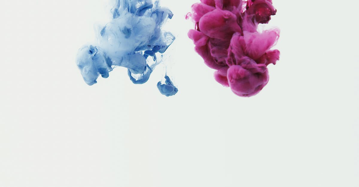 Why are amaretti mixed as they are? - Explosion of Pink and Blue Paint in the Water Why are amaretti mixed as they are? - Explosion of Pink and Blue Paint in the Water