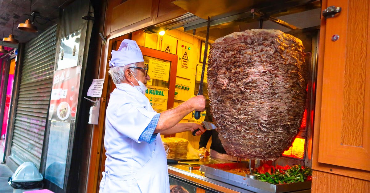Why are chef's knives wide? - A Man Working in a Food sta;; Why are chef's knives wide? - A Man Working in a Food sta;;