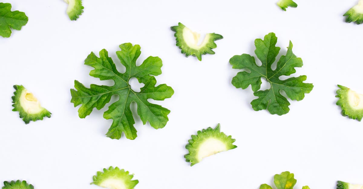 Why are my hazelnuts/filberts bitter? - Sliced Bitter Melon and Green Leaves on White Surface Why are my hazelnuts/filberts bitter? - Sliced Bitter Melon and Green Leaves on White Surface