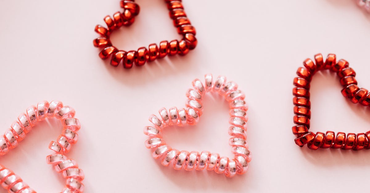 Why are there so many different pasta shapes? - Colorful hair ties in shape of hearts on pink surface Why are there so many different pasta shapes? - Colorful hair ties in shape of hearts on pink surface