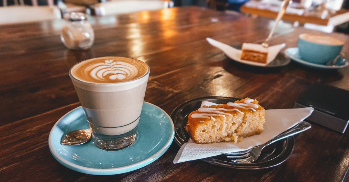 Why aren't glass spoons used for eating? - Espresso on Teal Saucer Beside Baked Cake Why aren't glass spoons used for eating? - Espresso on Teal Saucer Beside Baked Cake